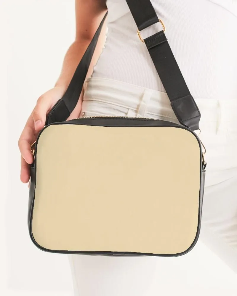 Pale Pastel Orange Yellow Crossbody Bag | Bright Pale Pastel Orange Yellow | C0M8Y30K0