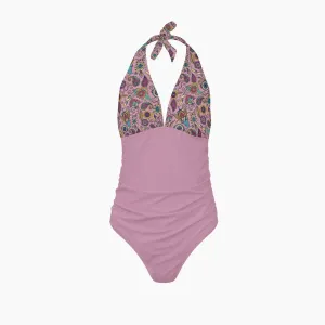 Pink Paisley |  Women's One-Piece Swimsuit