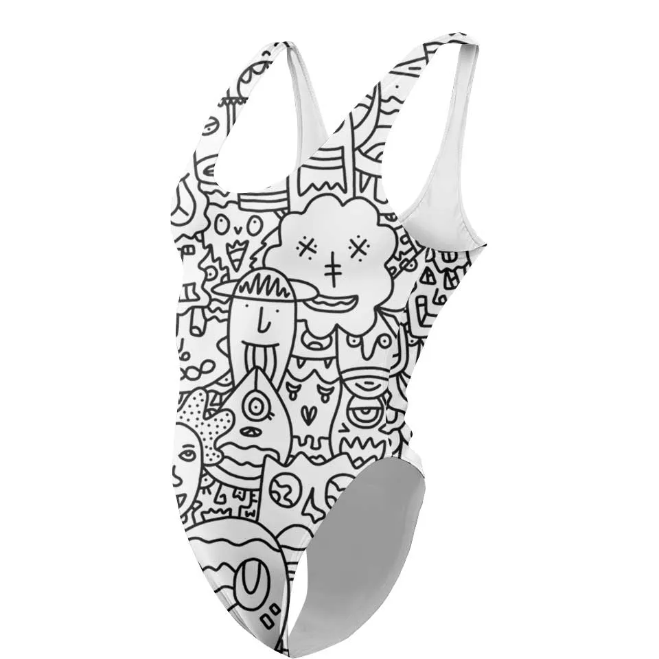 Pretty Done's Doodle Swimsuit