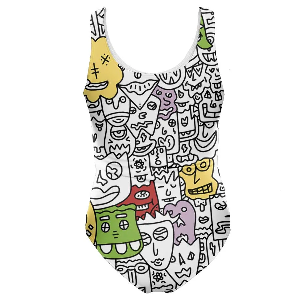 Pretty Done's Doodle Swimsuit