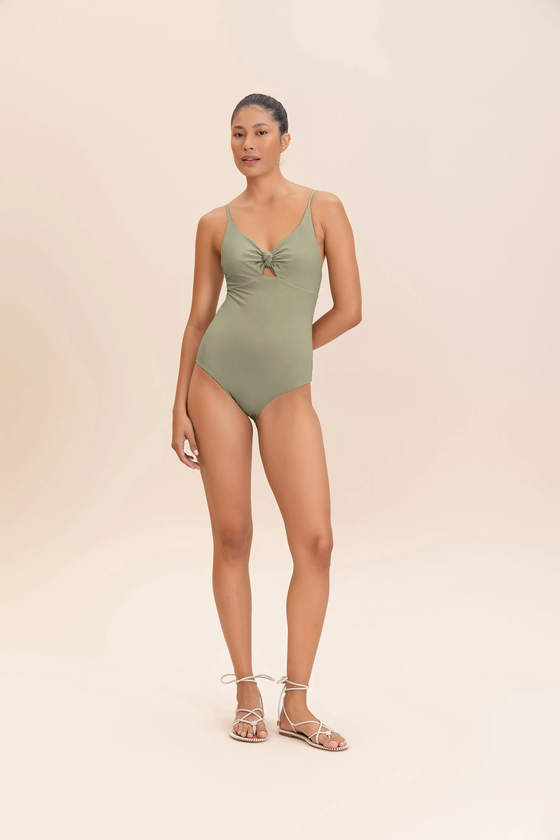 Sense® Knot Bandeau One Piece Swimsuit