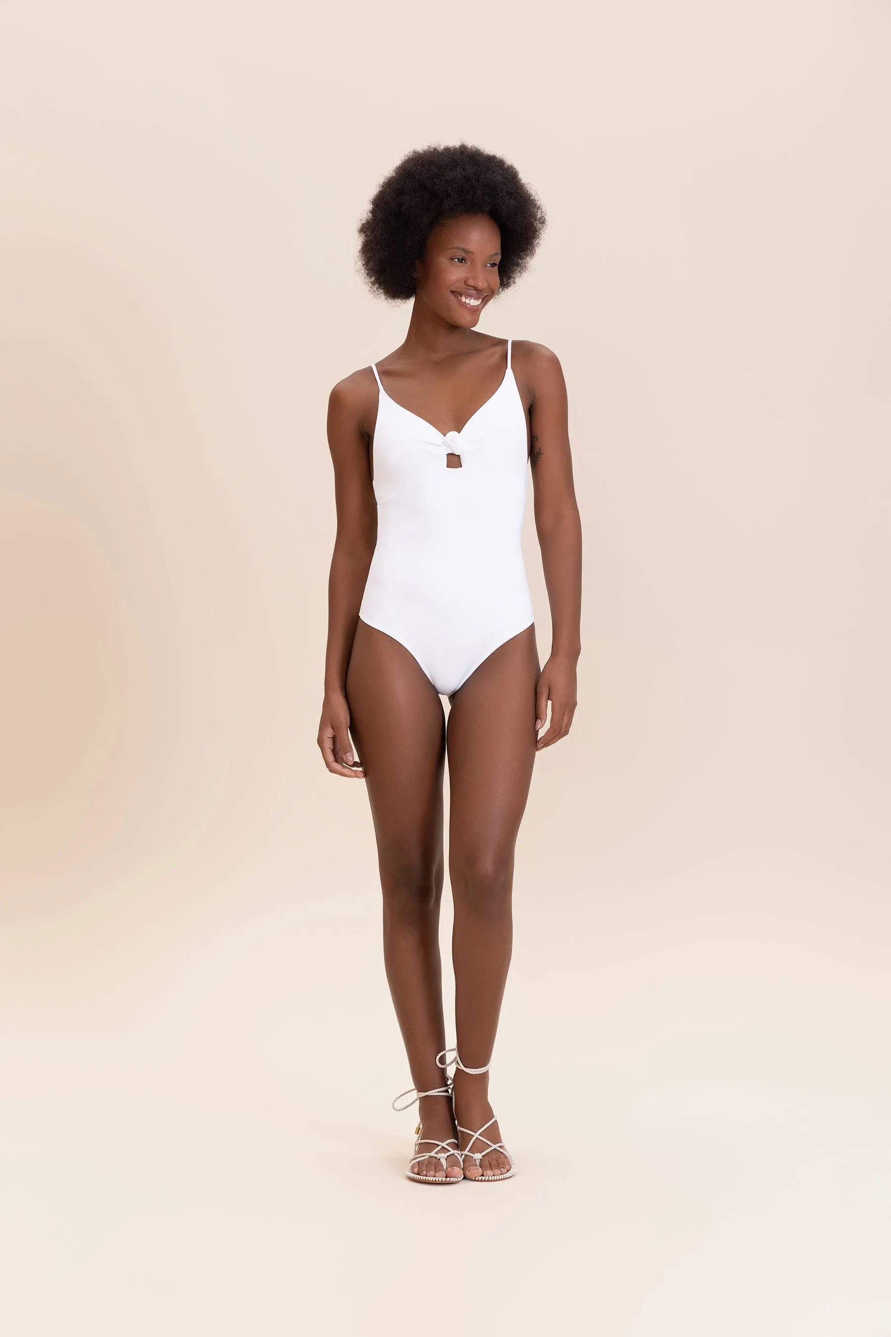 Sense® Knot Bandeau One Piece Swimsuit