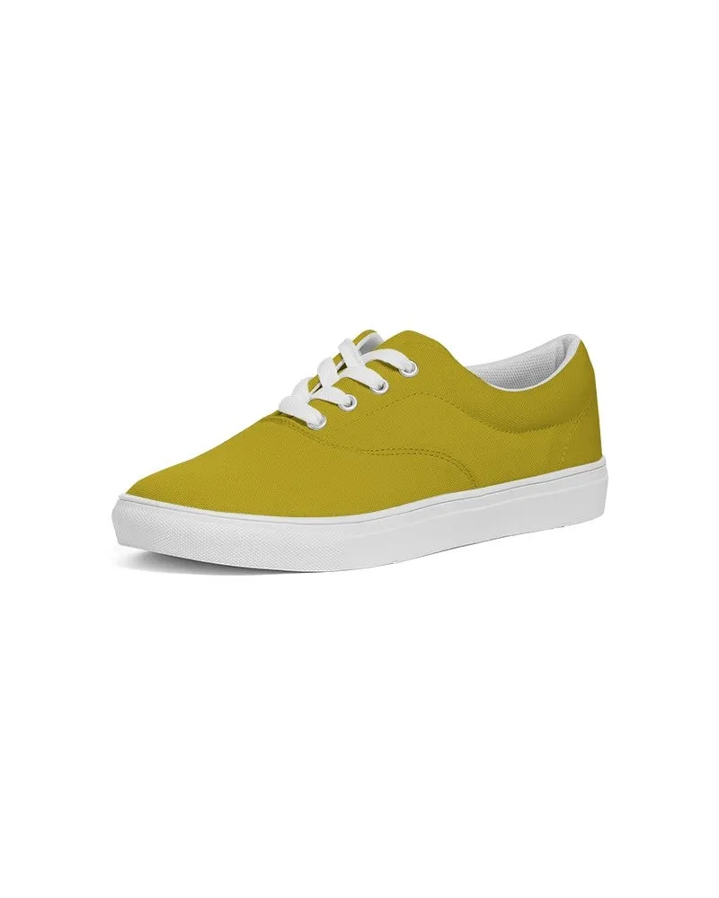 Shaded Yellow Canvas Sneakers | Men's | C0M12Y100K30