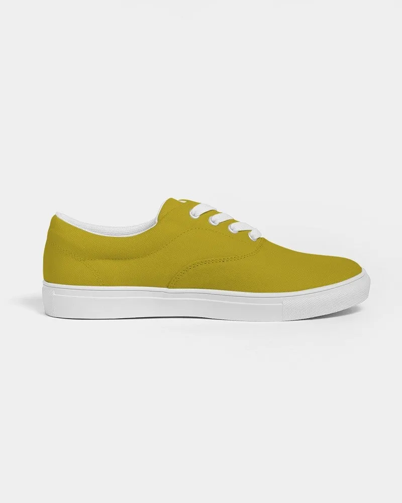 Shaded Yellow Canvas Sneakers | Men's | C0M12Y100K30