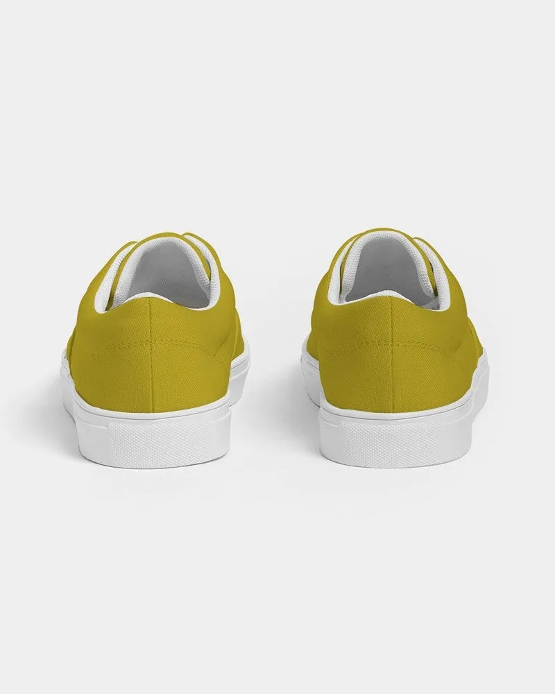 Shaded Yellow Canvas Sneakers | Men's | C0M12Y100K30