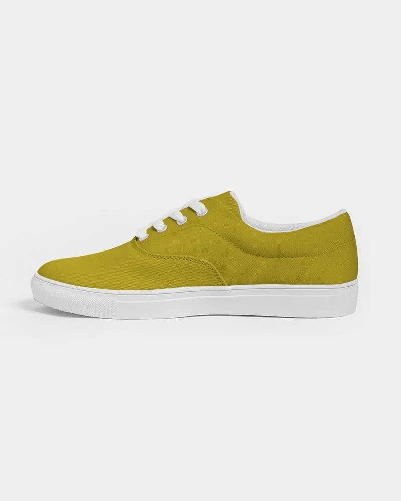 Shaded Yellow Canvas Sneakers | Men's | C0M12Y100K30