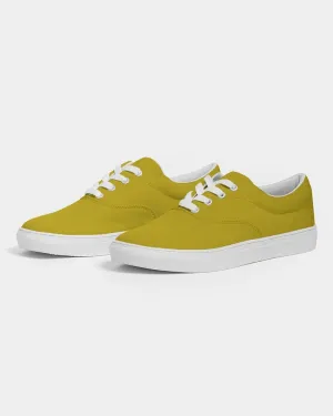 Shaded Yellow Canvas Sneakers | Men's | C0M12Y100K30