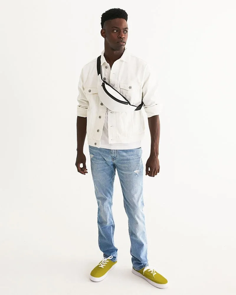Shaded Yellow Canvas Sneakers | Men's | C0M12Y100K30