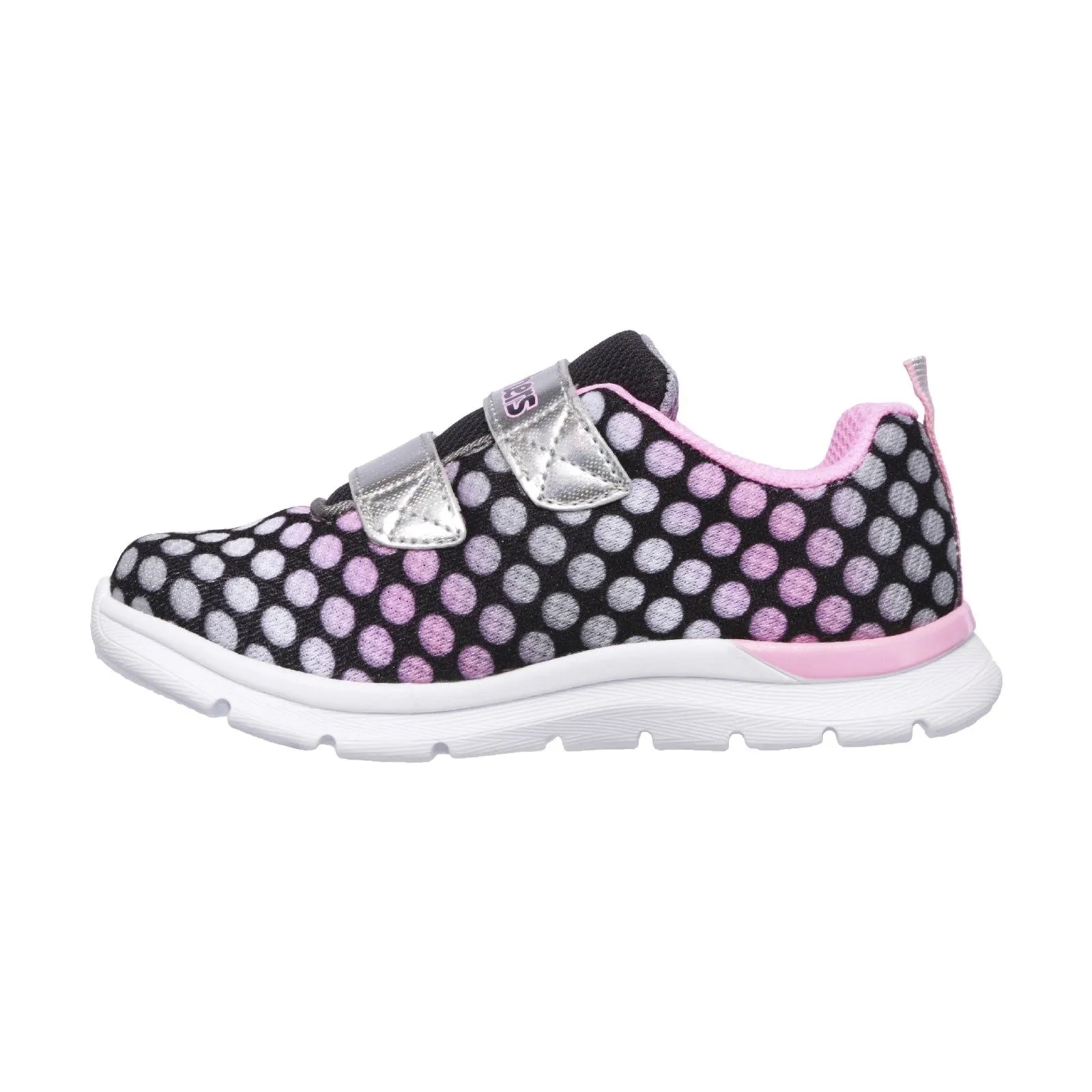 Skech-Lite Lil' Dots Touch Fastening Trainer