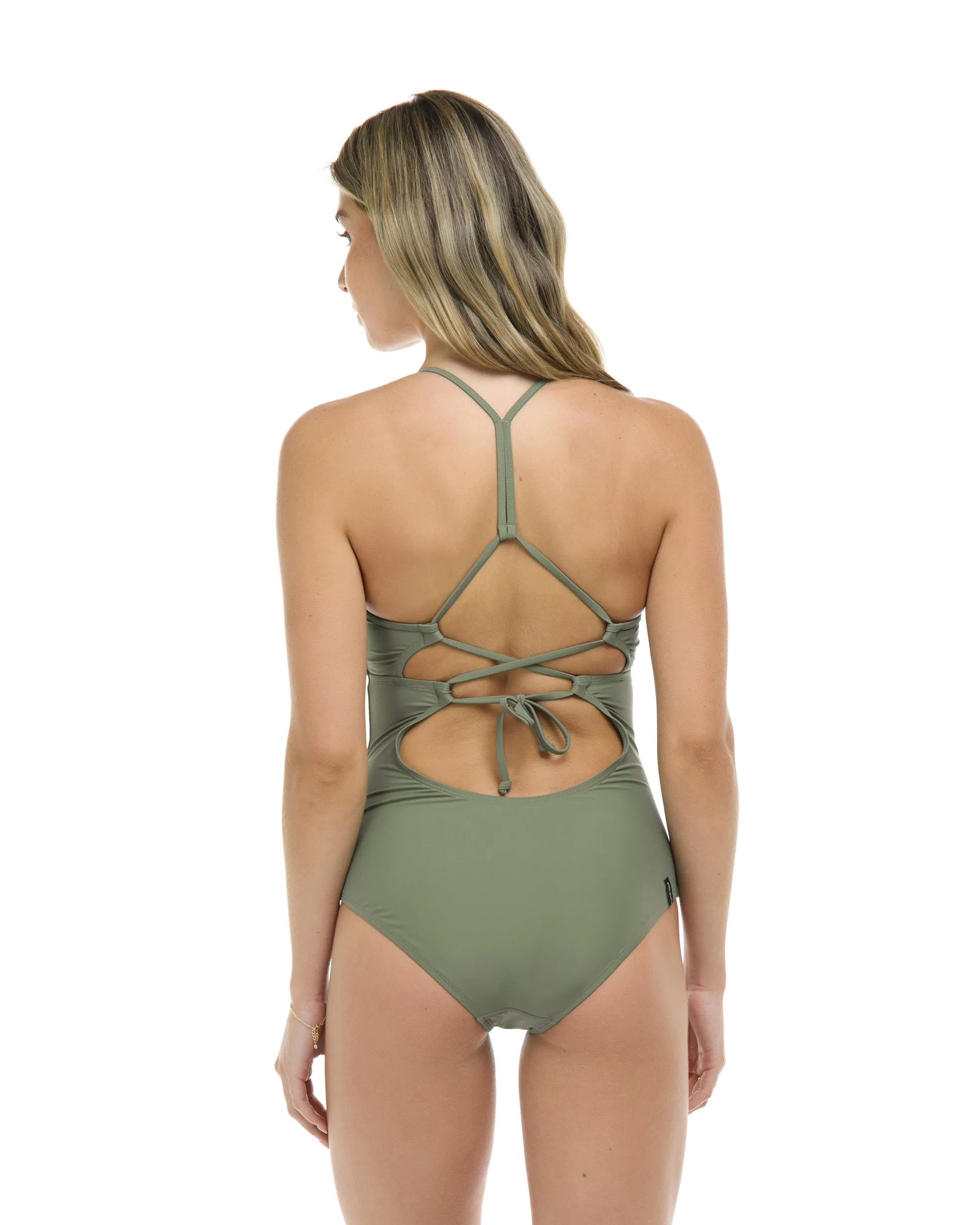 Smoothies Sandbar One-Piece Tank - Cactus