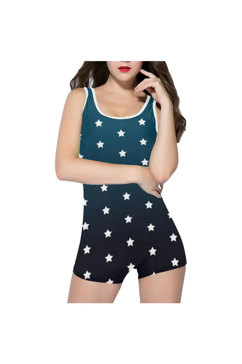 Starry Twilight Classic One Piece Swimwear