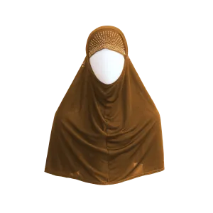 STONED (BEADED) bown PRAYER HIJABS