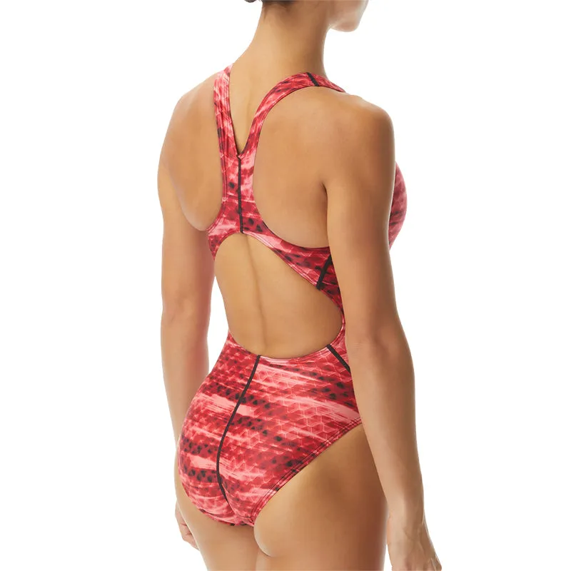 TYR - Castaway Maxfit Ladies Swimsuit - Red