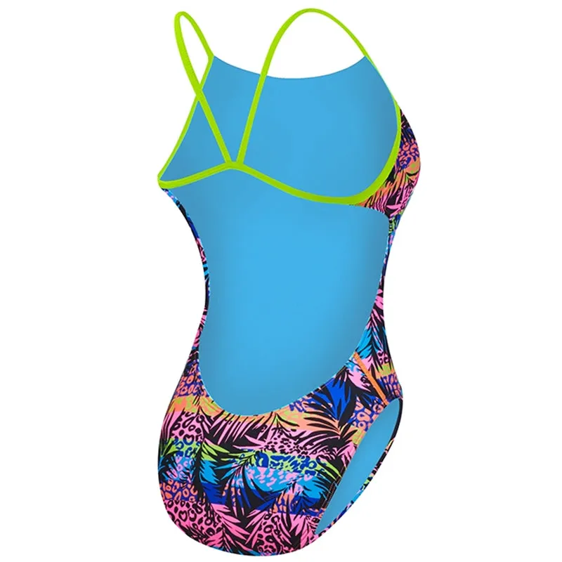 TYR - Sumatra Cutoutfit Ladies Swimsuit - Black/Multi