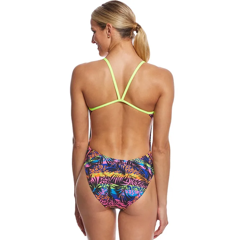 TYR - Sumatra Cutoutfit Ladies Swimsuit - Black/Multi
